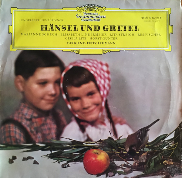Cover Engelbert Humperdinck (2), Fritz Lehmann - Hänsel Und Gretel. Querschnitt (LP, Mono) Schallplatten Ankauf