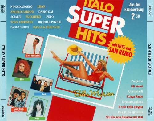 Cover Various - Italo Super Hits (2xCD, Comp) Schallplatten Ankauf
