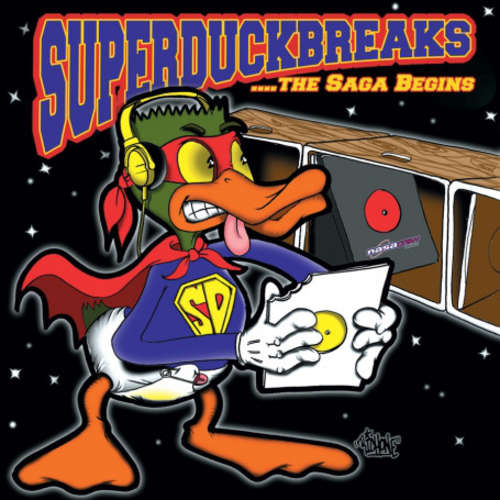 Cover The Turntablist - Super Duck Breaks ...The Saga Begins (LP) Schallplatten Ankauf