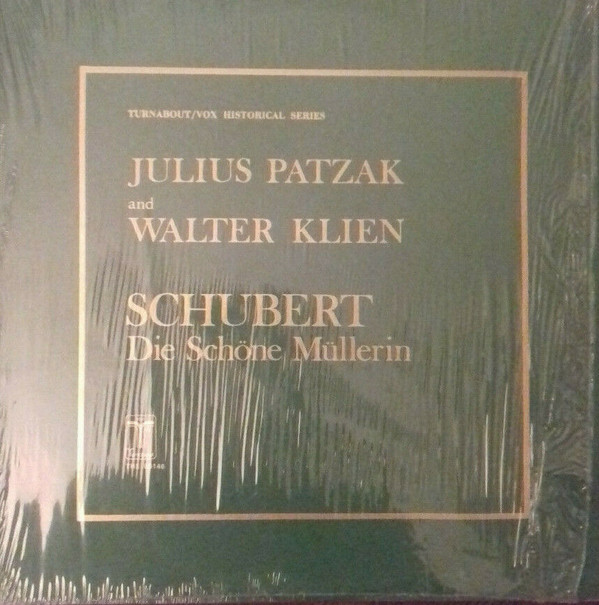 Cover Franz Schubert, Julius Patzak, Walter Klien - Die Schöne Müllerin (LP, Album, Mono) Schallplatten Ankauf