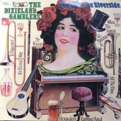 Cover The Dixieland Gamblers - Down By The Riverside (LP) Schallplatten Ankauf