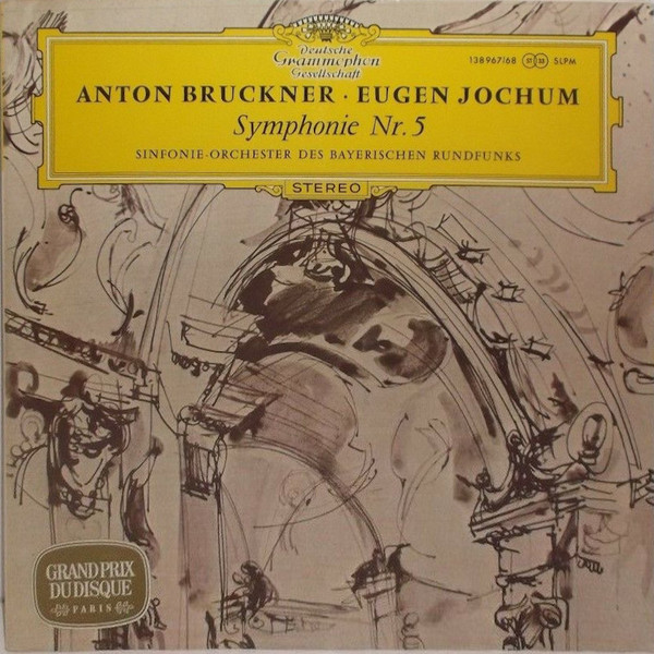 Cover Anton Bruckner · Eugen Jochum, Sinfonie-Orchester des Bayerischen Rundfunks* - Symphonie Nr. 5 (2xLP, Gat) Schallplatten Ankauf