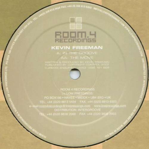 Cover Kevin Freeman - In The Groove / The Move (12) Schallplatten Ankauf