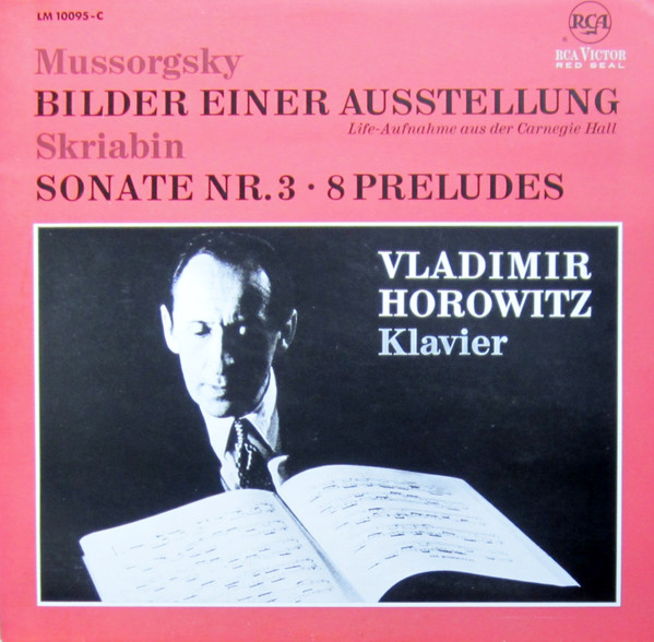 Bild Mussorgsky* / Skriabin*  - Vladimir Horowitz - Bilder einer Ausstellung / Sonate Nr. 3 • 8 Preludes (LP, Album, Mono) Schallplatten Ankauf