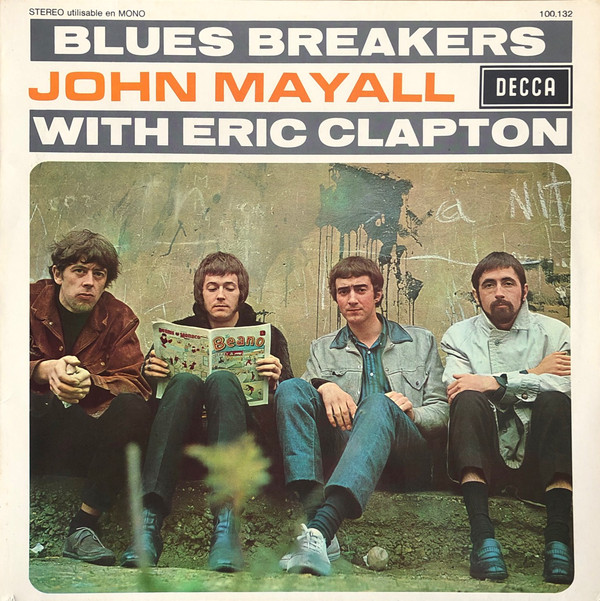 Cover John Mayall With Eric Clapton - Blues Breakers (LP, Album, RE) Schallplatten Ankauf