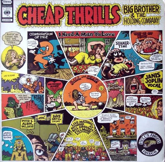 Cover Big Brother & The Holding Company - Cheap Thrills (LP, Album, RE) Schallplatten Ankauf