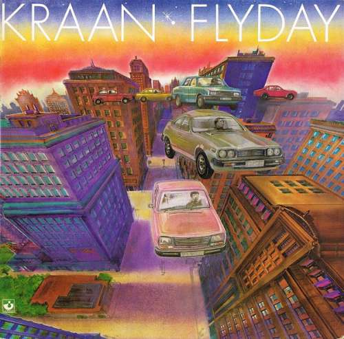 Cover Kraan - Flyday (LP, Album, Ltd, Blu) Schallplatten Ankauf