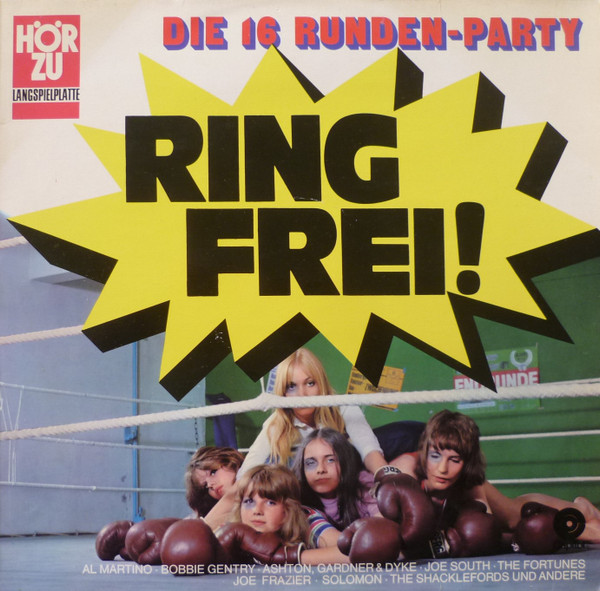 Cover Various - Ring Frei! Die 16 Runden-Party (LP, Comp) Schallplatten Ankauf