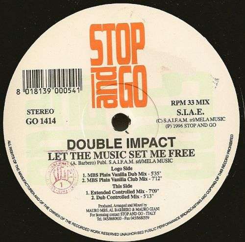 Bild Double Impact (4) - Let The Music Set Me Free (12) Schallplatten Ankauf
