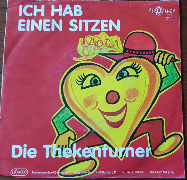 Cover Die Thekenturner - Ich Hab Einen Sitzen (7) Schallplatten Ankauf