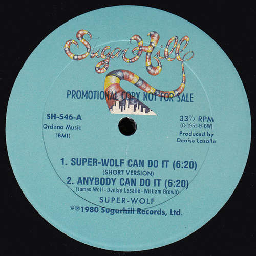 Cover Super-Wolf - Super-Wolf Can Do It (12, Promo) Schallplatten Ankauf