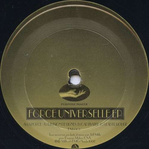 Cover Jeff Mills - Force Universelle EP (12, EP) Schallplatten Ankauf