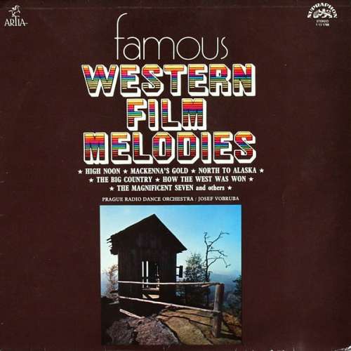 Cover Prague Radio Dance Orchestra* / Josef Vobruba - Famous Western Film Melodies (LP, Album, RP) Schallplatten Ankauf