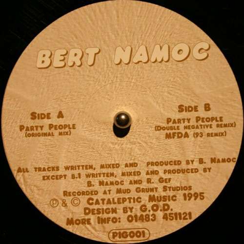 Cover Bert Namoc - Party People (12) Schallplatten Ankauf