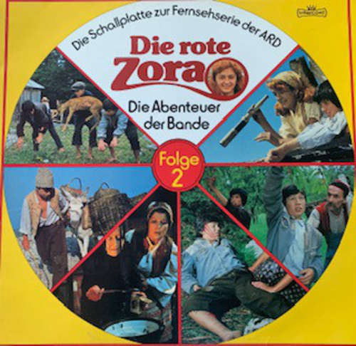 Cover Kurt Held - Die rote Zora - Die Abenteuer der Bande Folge 2 (LP) Schallplatten Ankauf