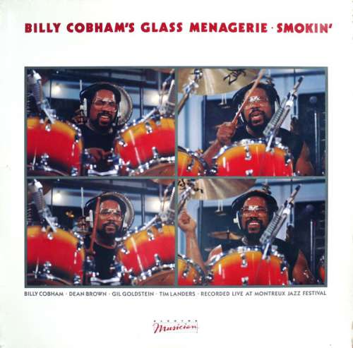Cover Billy Cobham's Glass Menagerie, Billy Cobham · Dean Brown · Gil Goldstein · Tim Landers - Smokin' (LP, Album) Schallplatten Ankauf
