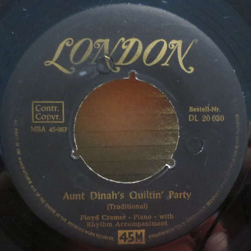 Cover Floyd Cramer - Aunt Dinah's Quiltin' Party (7, Single) Schallplatten Ankauf