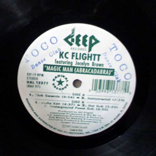 Cover KC Flightt Featuring Jocelyn Brown - Magic Man (Abracadabra) (12) Schallplatten Ankauf
