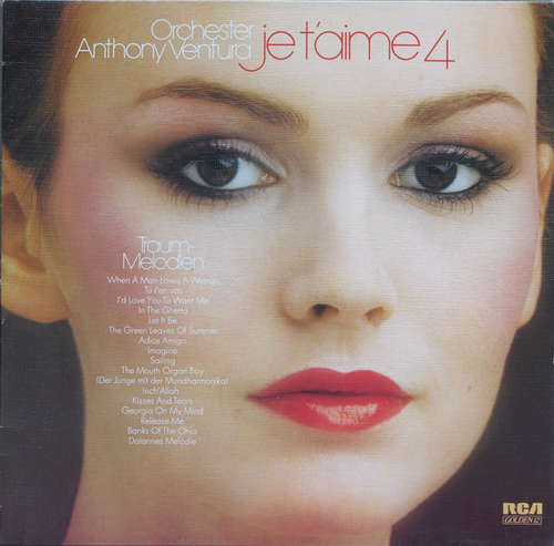Cover Orchester Anthony Ventura - Je T'aime 4 - Traum-Melodien (LP, Album) Schallplatten Ankauf