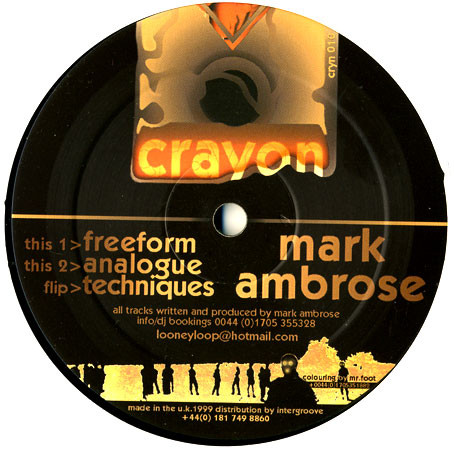 Cover Mark Ambrose - Techniques (12) Schallplatten Ankauf