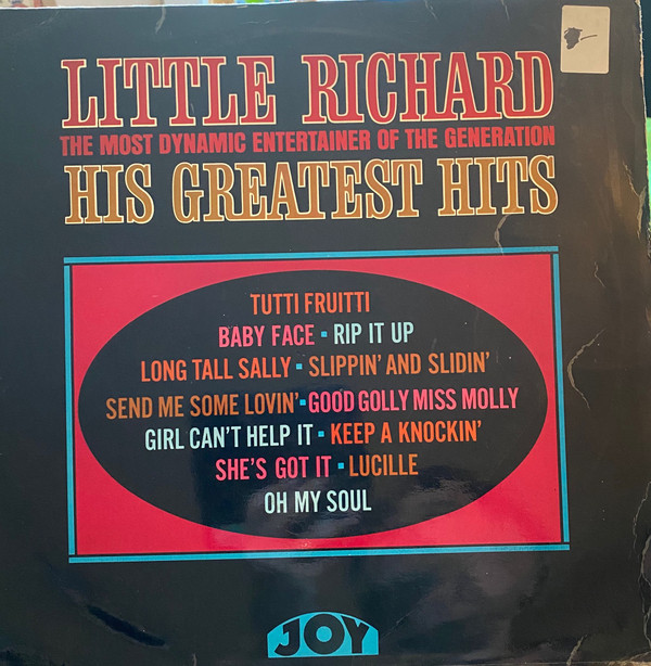 Cover Little Richard - The Most Dynamic Entertainer Of The Generation : His Greatest Hits (LP, Album) Schallplatten Ankauf