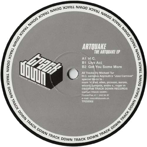 Cover Artquake - The Artquake EP (12) Schallplatten Ankauf