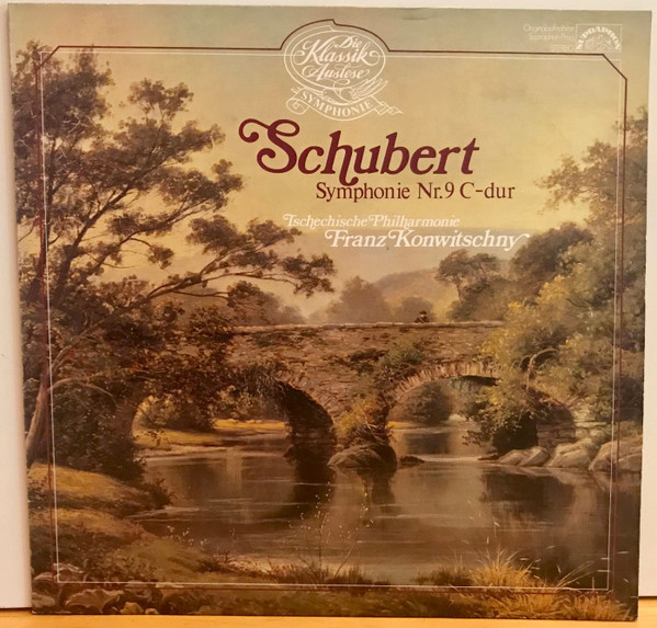 Cover Schubert*, Tschechische Philharmonie*, Franz Konwitschny - Symphonie Nr. 9 C-Dur (LP) Schallplatten Ankauf