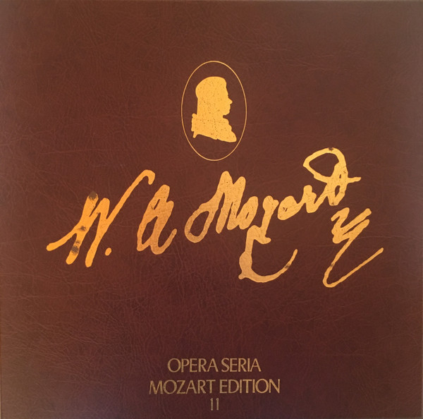 Cover Wolfgang Amadeus Mozart - Mozart-Edition 11: Opera Seria (7xLP, Comp + Box, Club) Schallplatten Ankauf