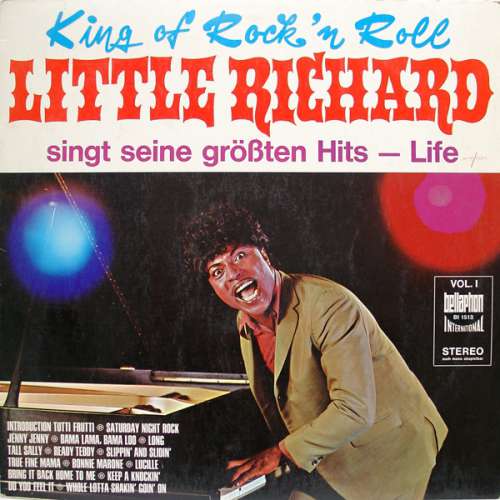 Cover Little Richard - King Of Rock'n Roll Little Richard Singt Seine Größten Hits - Life (LP, Album, RE) Schallplatten Ankauf