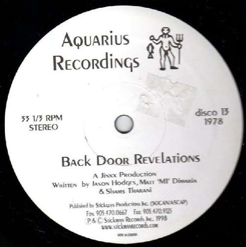Cover Back Door Revelations Schallplatten Ankauf
