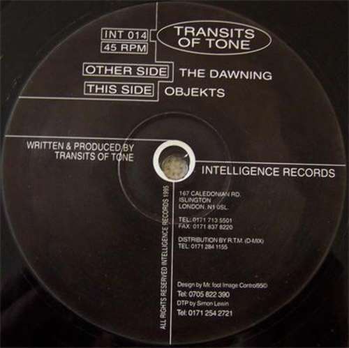 Cover Transits Of Tone - The Dawning (12) Schallplatten Ankauf