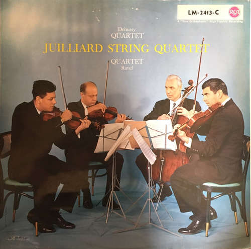 Bild Juilliard String Quartet, Debussy*, Ravel* - Quartet In G Minor / Quartet In F (LP, Mono) Schallplatten Ankauf