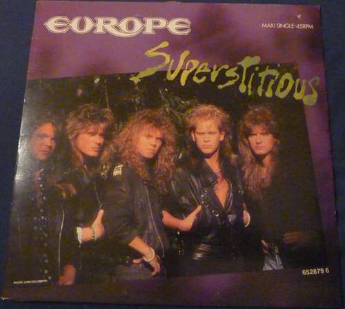 Cover Superstitious Schallplatten Ankauf