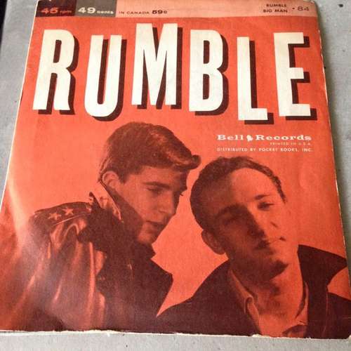 Cover Jimmy Carroll & Orchestra* / Jimmy Leyden - Rumble / Big Man (7) Schallplatten Ankauf