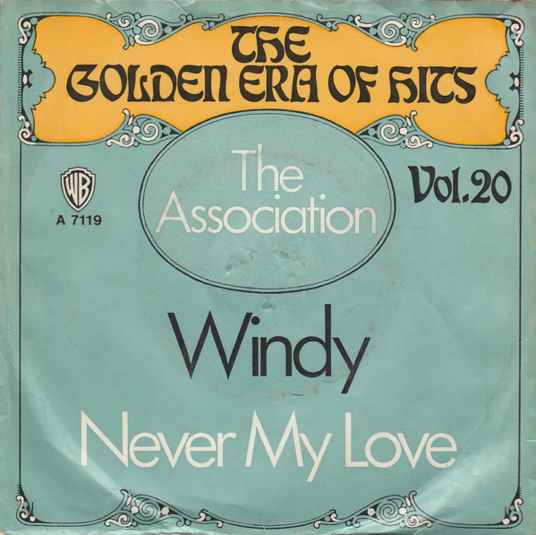 Cover The Association (2) - Windy / Never My Love (7, Single, RE) Schallplatten Ankauf