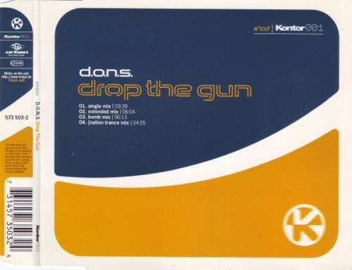 Cover D.O.N.S. - Drop The Gun (CD, Maxi) Schallplatten Ankauf