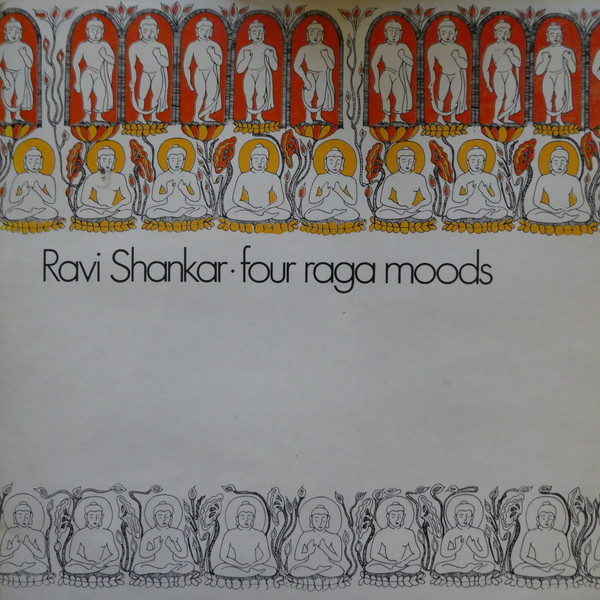Cover Ravi Shankar - Four Raga Moods (2xLP, Comp) Schallplatten Ankauf