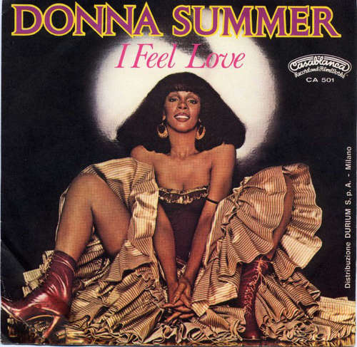 Cover Donna Summer - I Feel Love  (7, Single) Schallplatten Ankauf