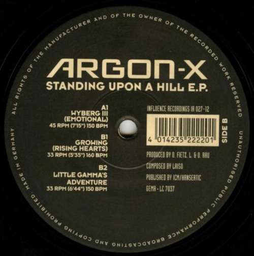 Cover Standing Upon A Hill EP Schallplatten Ankauf
