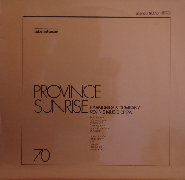 Cover Kevin's Music Crew / Harmonica & Company - Province Sunrise (LP) Schallplatten Ankauf