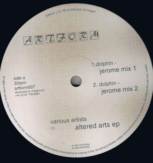 Cover Various - Altered Arts EP (12, EP) Schallplatten Ankauf