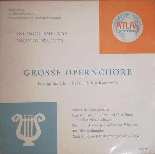 Bild Charles Gounod, Bedřich Smetana, Bruno Nicolai, Richard Wagner - Grosse Opernchöre (10, Club) Schallplatten Ankauf