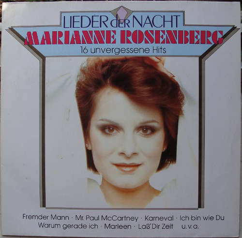 Cover Marianne Rosenberg - Lieder Der Nacht - 16 Unvergessene Hits (LP, Comp) Schallplatten Ankauf