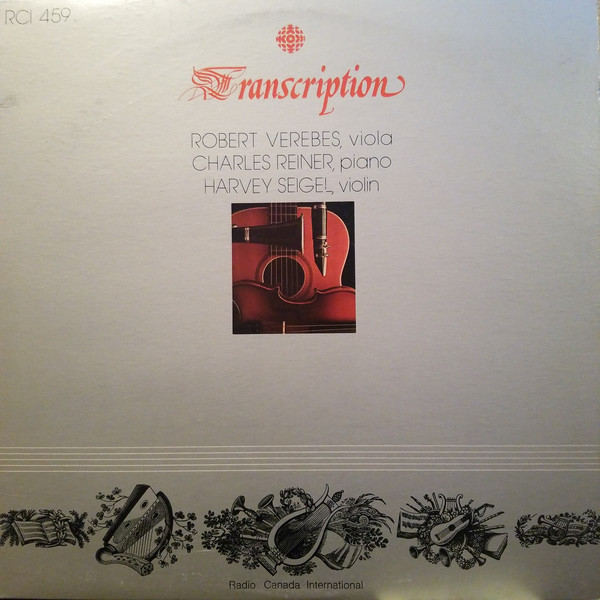 Bild Robert Verebes, Charles Reiner, Harvey Seigel - Robert Verebes, viola (LP, Album) Schallplatten Ankauf