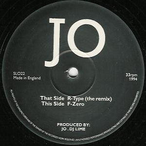 Cover Jo - R-Type (The Remix) / F-Zero (12) Schallplatten Ankauf