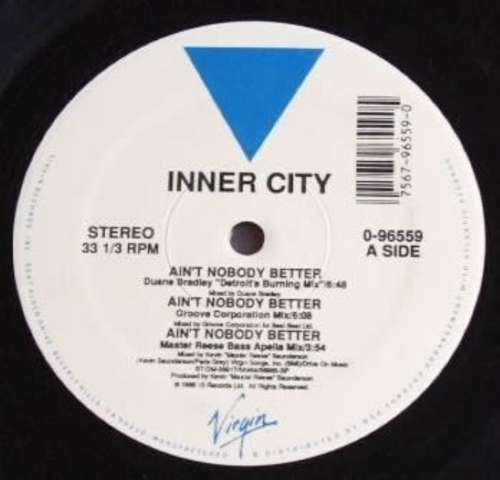 Cover Inner City - Ain't Nobody Better (12) Schallplatten Ankauf