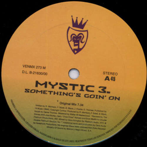Cover Mystic 3 - Something's Goin' On (12) Schallplatten Ankauf