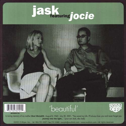 Cover Jask Featuring Jocie - Beautiful (12) Schallplatten Ankauf