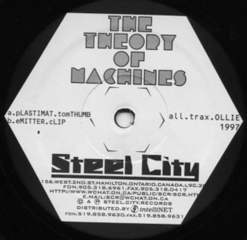 Cover Ollie - The Theory Of Machines (12) Schallplatten Ankauf