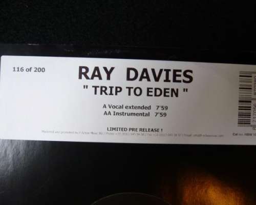 Bild Ray Davies (2) - Trip To Eden (12, Promo, W/Lbl) Schallplatten Ankauf